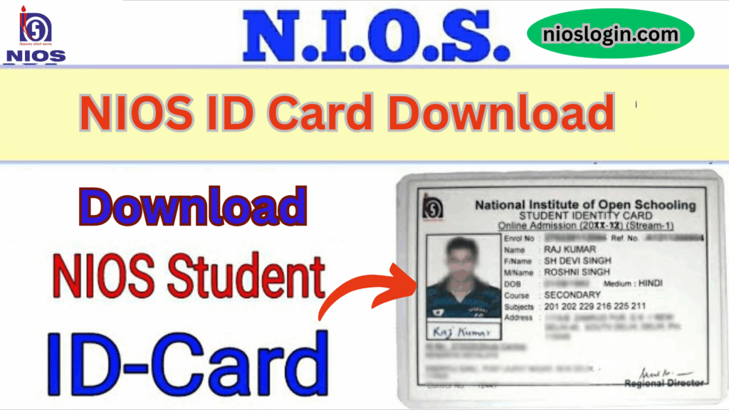 NIOS ID Card Download
