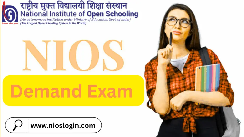 NIOS On-Demand Exam 2025