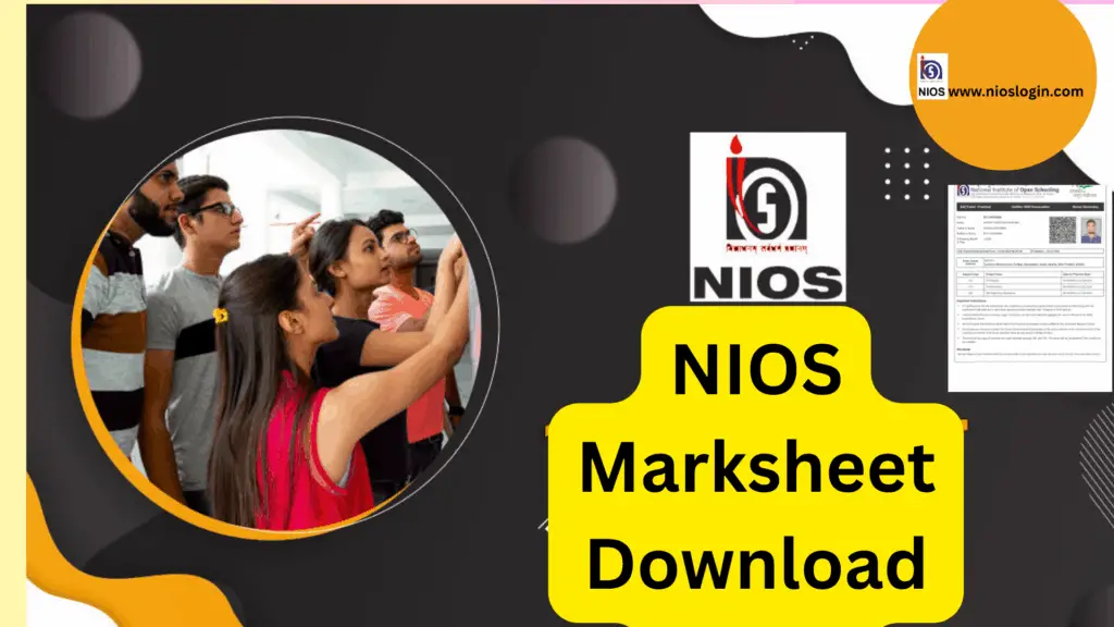 NIOS Marksheet Download 2025