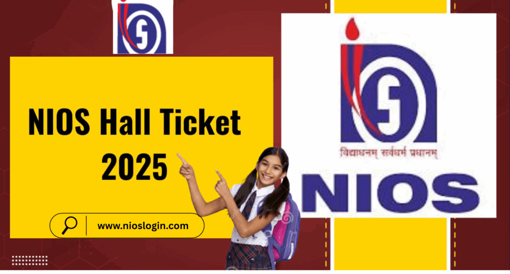 Nios Hall Ticket 2025