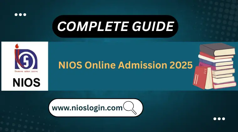 NIOS Online Admission 2025