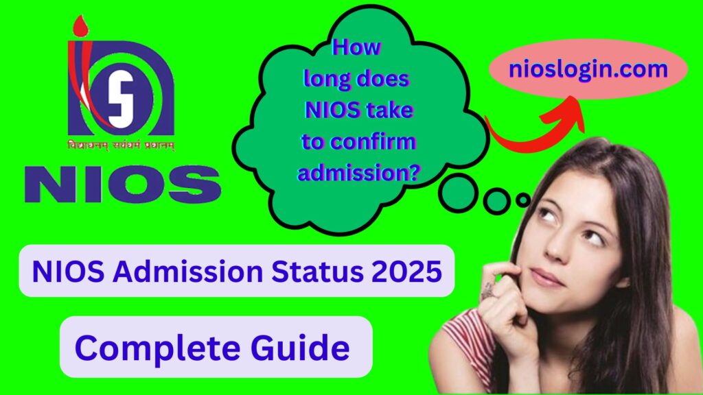 NIOS Admission Status 2025