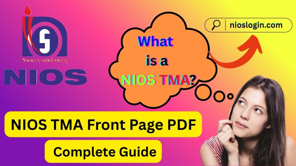 NIOS TMA Front Page PDF – Complete Guide