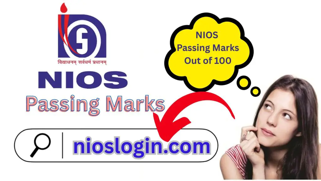 NIOS Passing Marks Out of 100